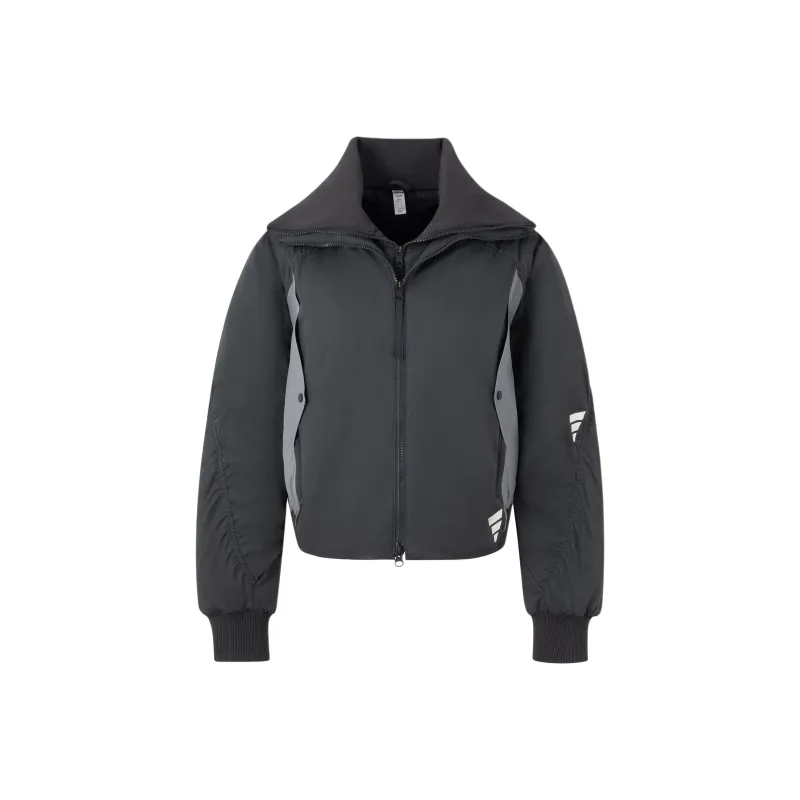 Adidas Fustl W P Djk C Puffer Jacket Women's Charcoal Black-0