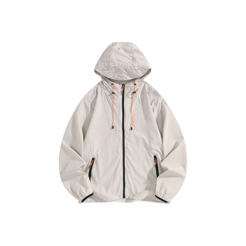 MIIOW Lightweight Breathable Hooded Zip Closure Sun Protection Clothing Couple Women's-18