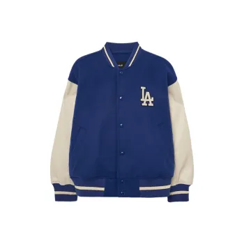 MLB Los Angeles Dodgers Baseball Jacket Women's Blue