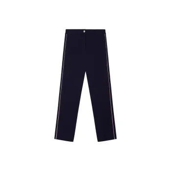 XII BASKET Casual Pants Women's Navy Blue