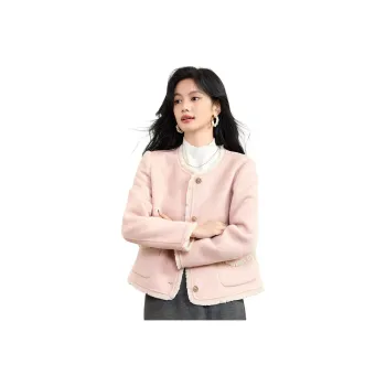 CARBAMMI Coats Women's Mist Pink