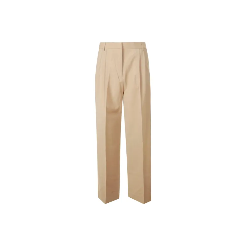 Rohe Pleated Slim fit Trousers-0