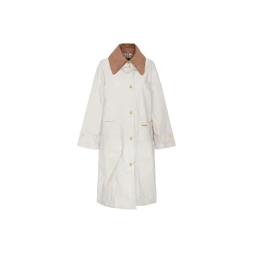 BARBOUR Coats Women's White