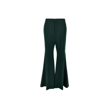 Victoria Beckham Pressed Crease Flared Trousers