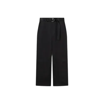 NANUSHKA Husna Belted Crinkled Satin Pants