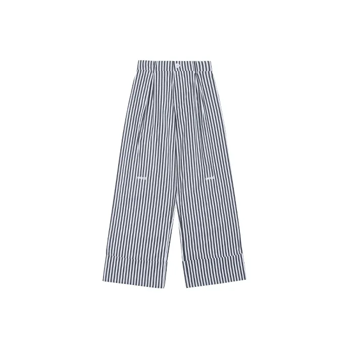MeiHaoStore Casual Pants Women's Black/White-0