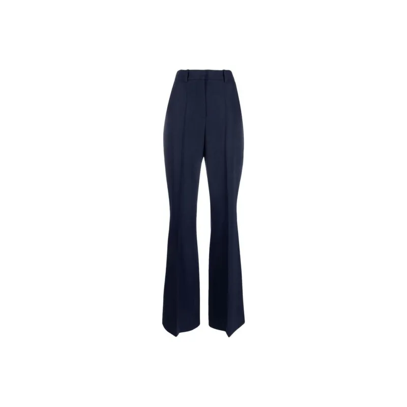BALMAIN Wool Flared Trousers-0