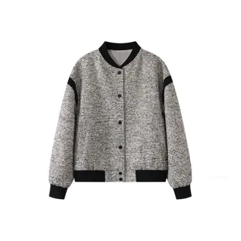 Manekniv Baseball Jacket Women's Gray
