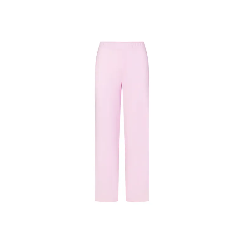 SKIMS SLEEP STRAIGHT LEG PANT Casual Pants Women's CHERRY BLOSSOM/Cherry Blossom-0