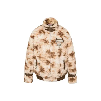 CALMMIND Velvet feel Coat Unisex Brown