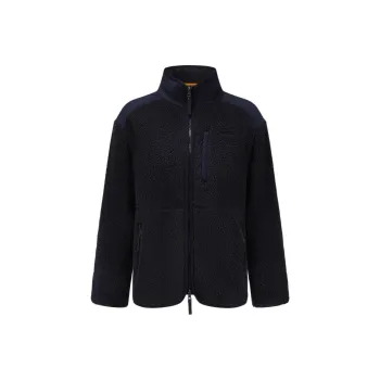 DECATHLON SH500 QUECHUA UWARM Velvet feel Coat Women's Blue Black