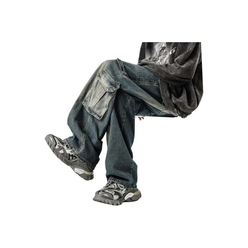 FASTFISH Jeans Unisex Nostalgic Blue-1