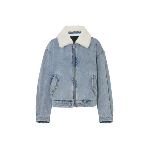 MOCO Puffer Jacket Women's Denim Blue