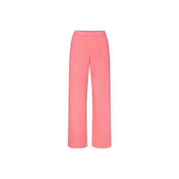 SKIMS WAFFLE STRAIGHT LEG PANT Casual Pants Women's CORAL/Coral