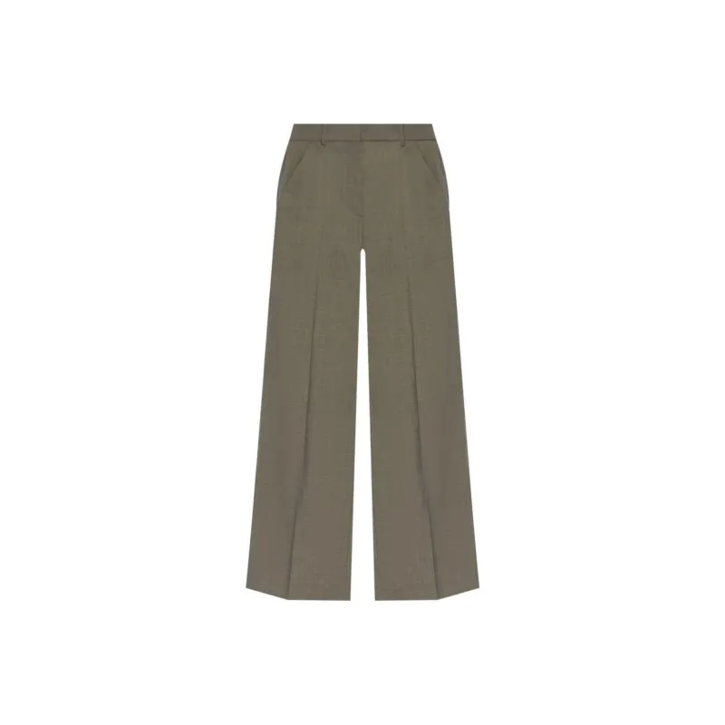 KENZO Creased Wide Leg Trousers-0