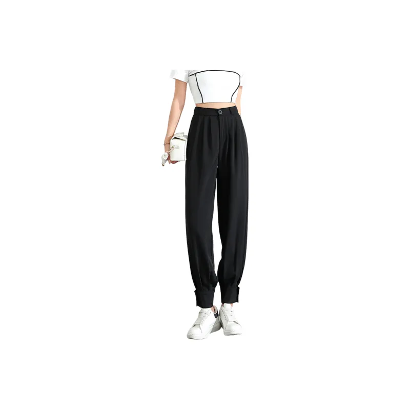 Silly Casual Pants Women's Black-0