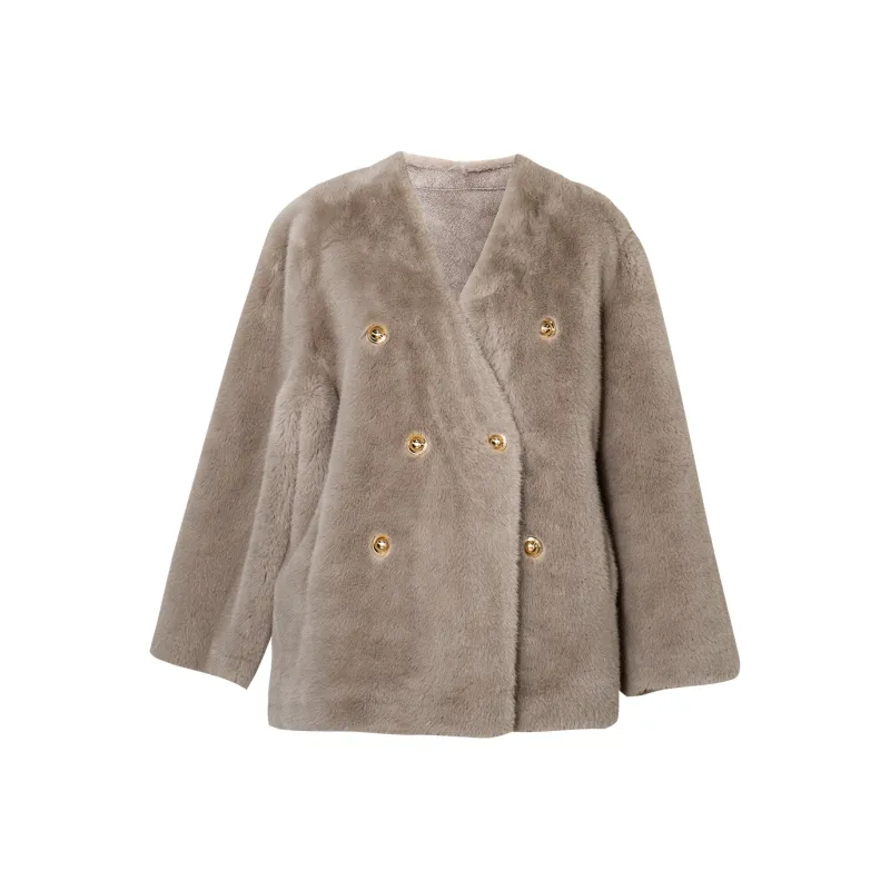 ROEYSHOUSE Velvet feel Coat Women's-4