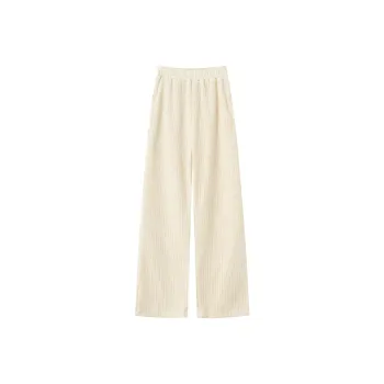 XUANSHU Casual Pants Women's Apricot