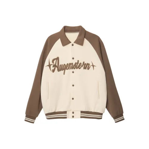 Tryforlove Autumn And Winter Season Baseball Jacket Unisex Black Khaki