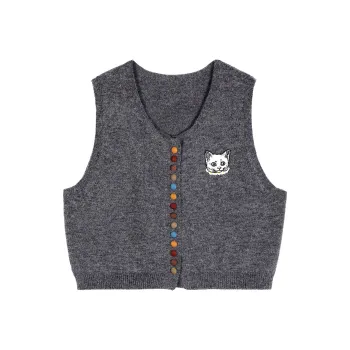 Coolhut Vests Women's Dark Gray
