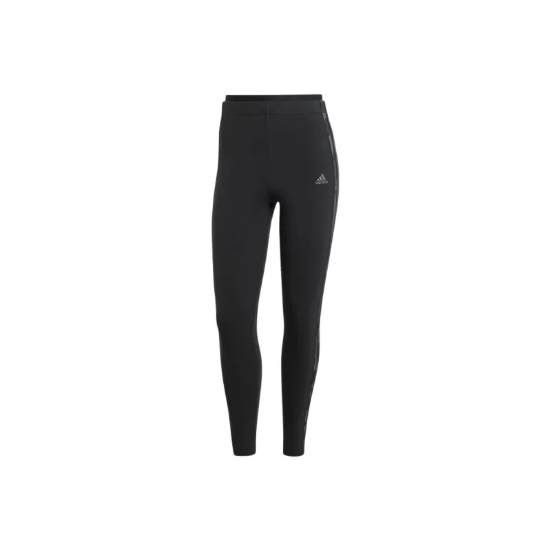 Adidas Free Shipping With AdiClub Essentials 3-Stripes Camo Print 7/8 Length Leggings-0