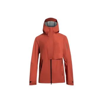SALOMON OUTERPATH Hiking Water-Resistant Windproof Breathable Wear-Resistant Windbreaker Jacket Women's Muddy Brown