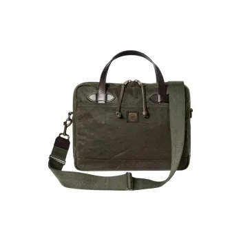 Filson Cotton One Shoulder Handbag Women's Olive Green