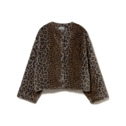 Beams MMTS Velvet-feel Coat Women's