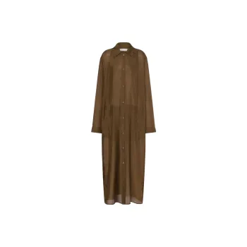 PHILOSOPHY DI LORENZO SERAFINI Washed Habotai Duster Coat