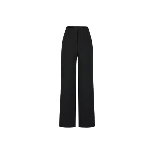 JZ. ANNAKRO Casual Pants Women's Plain Black