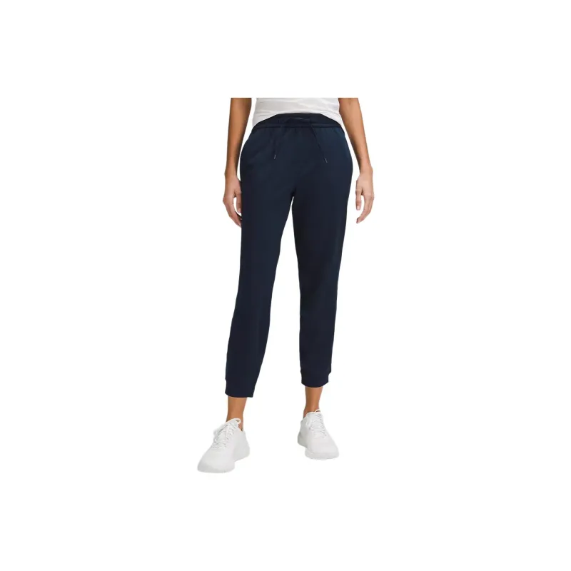 Lululemon Soft Jersey Classic Fit Mid Rise Jogger Casual Pants Women's-5