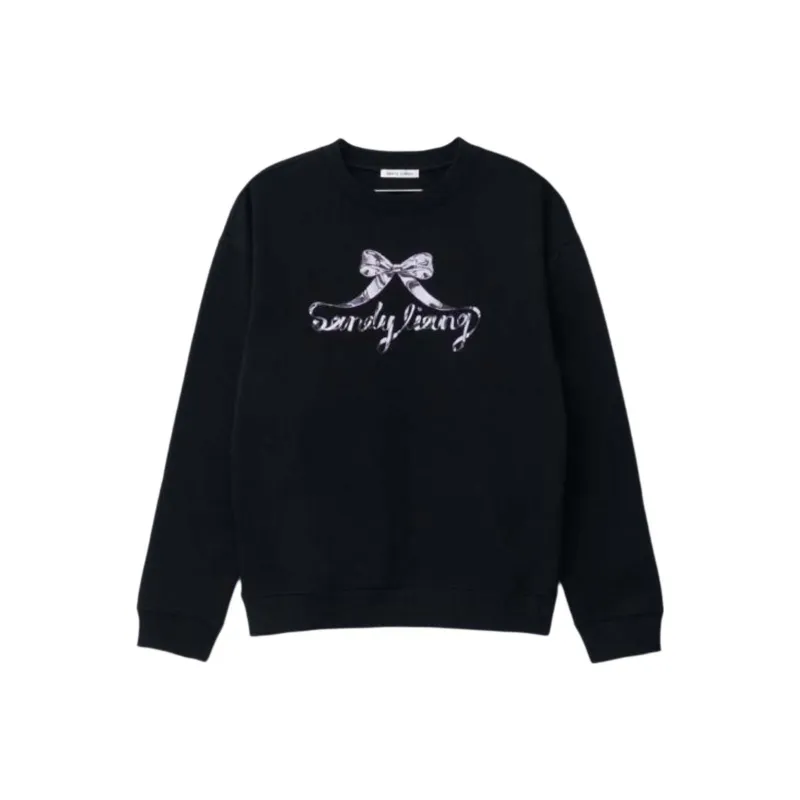 Sandy Liang Sweatshirt Women's Black-0