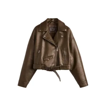 Levi’s Leather Jacket Women's Dark Brown