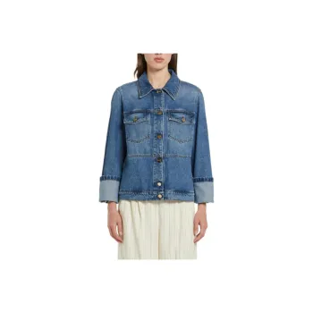 I BLUES Denim Jacket Women's Blue