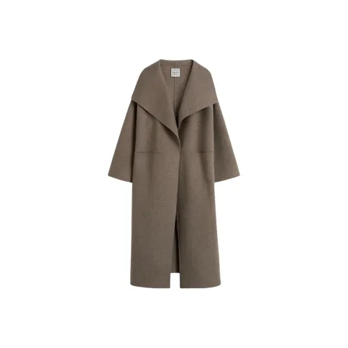 TOTEME Collared Open Front Coat