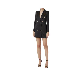 Elisabetta Franchi Coats Women's Black