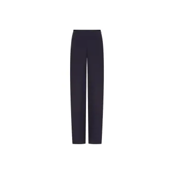 EMPORIO ARMANI Techno Cady Palazzo Trousers