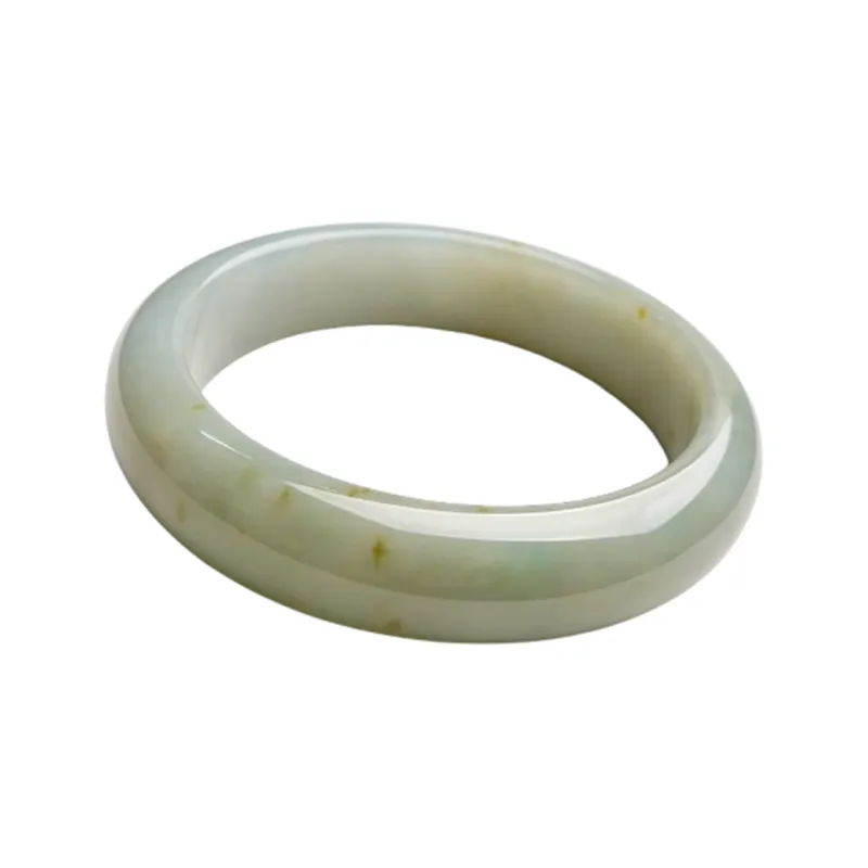 Fei Yan Glutinous Jade Jadeite Bangles Women's-0