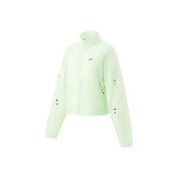 LiNing Running Collection Trench Coat Women's Fairy Fruit Green