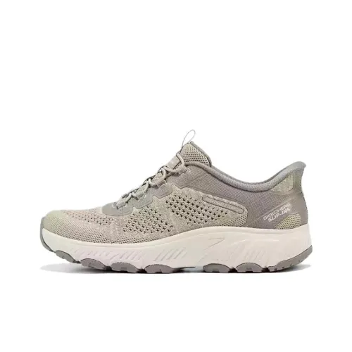 Skechers OUTDOOR WOMENS Abrasion Resistant Breathable Low Top Casual Shoes Women's Khaki