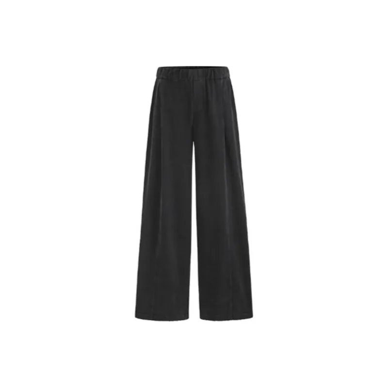 Short Sentence Casual Pants Women's Carbon Gray-0