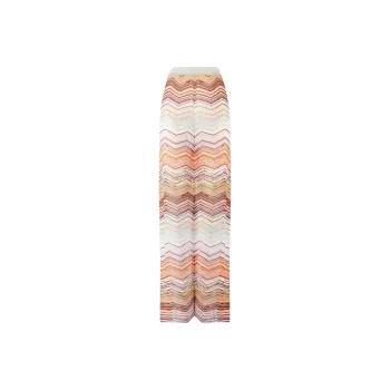 MISSONI Palazzo Chevron Trousers