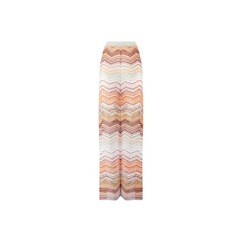 MISSONI Palazzo Chevron Trousers-0