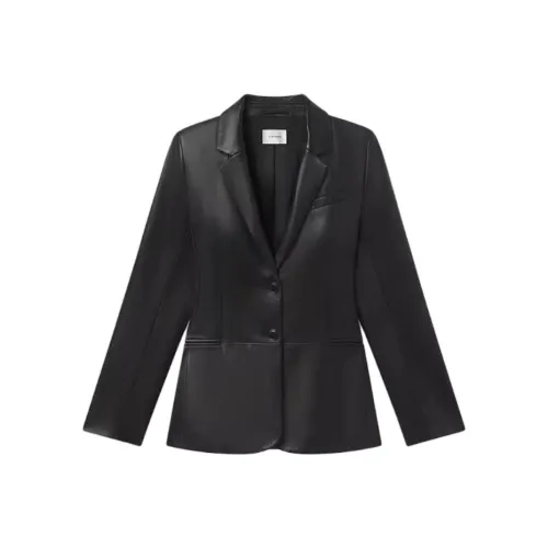 FRAME FW24 Leather jacket acg Women's Black