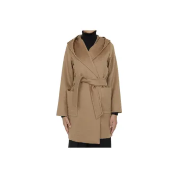 MaxMara Belted Long Sleeved Coat
