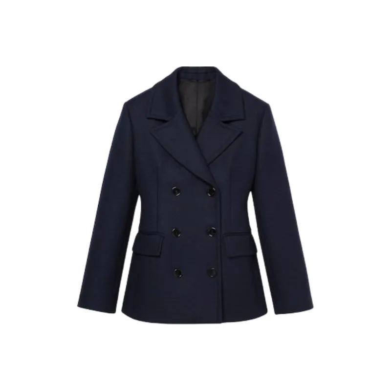 GUCCI SS25 Business Suits Coats Women's Marine Blue-0