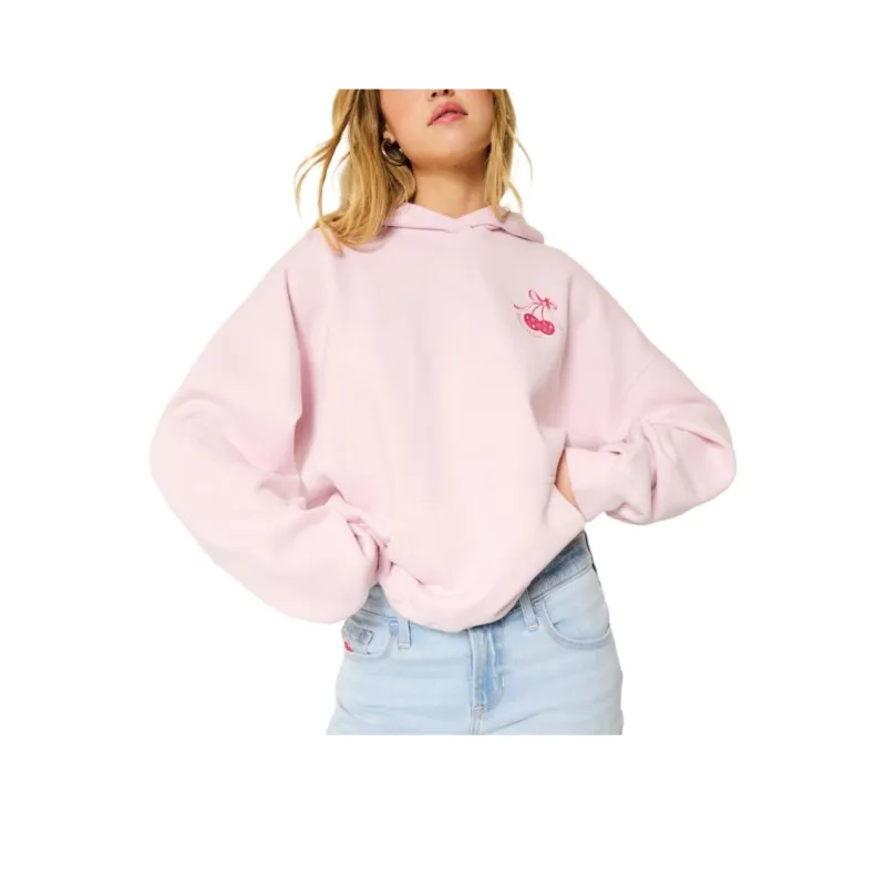 Hollister Sweatshirt Women's Light Pink-0