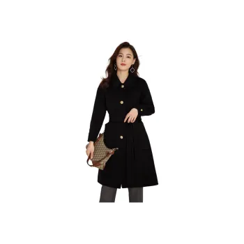 Emodues Coats Women's Black