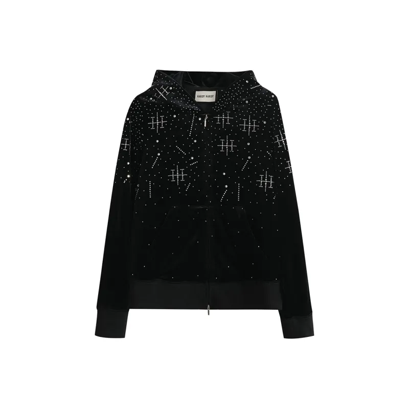HARDY HARDY Velvet feel Coat Women's Black-0