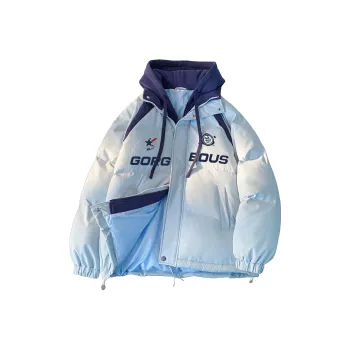 Warrior Huichao Riding The Wind Collection Puffer Jacket Unisex